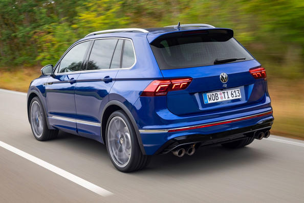 Überprüfung der aufgeladenen Modifikation des Volkswagen Tiguan R Foto 5