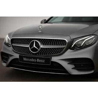 Frontgrill Diamond Silber (für Avantgarde/AMG-Line/E43 AMG/E53 AMG 2016-2020)