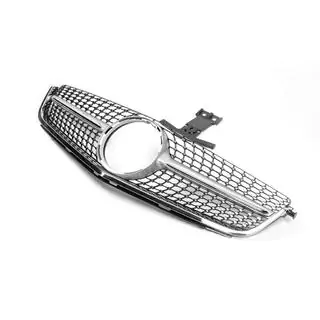 Frontgrill Diamond Silber (für C63) Foto 3