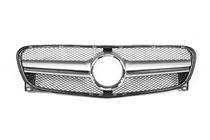 Mercedes GLA X156 2014-2019 Frontgrill AMG Silber (2014-2016) Foto 3