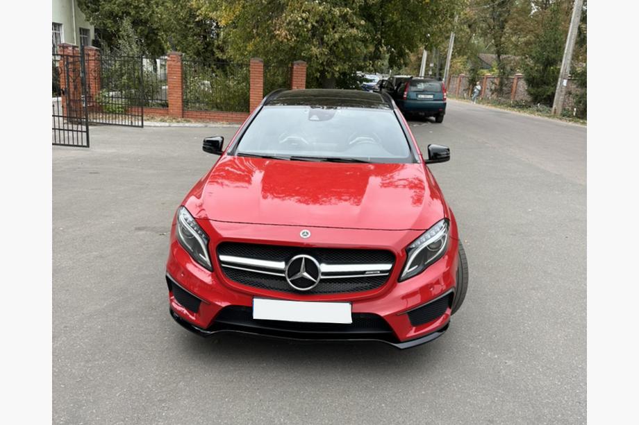Mercedes GLA X156 2014-2019 Frontgrill AMG Silber (2014-2016) Image