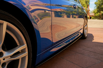 BMW 3 Series F30/F31 2012-2019 Schwellerabdeckungen EuroCap (für M-Sport Schweller, Schwarz Hochglanz) Foto 3