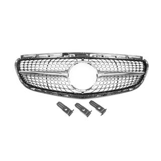 Frontgrill Diamond Silber (für Avantgarde und AMG-Line, 2013-2016) Foto 2