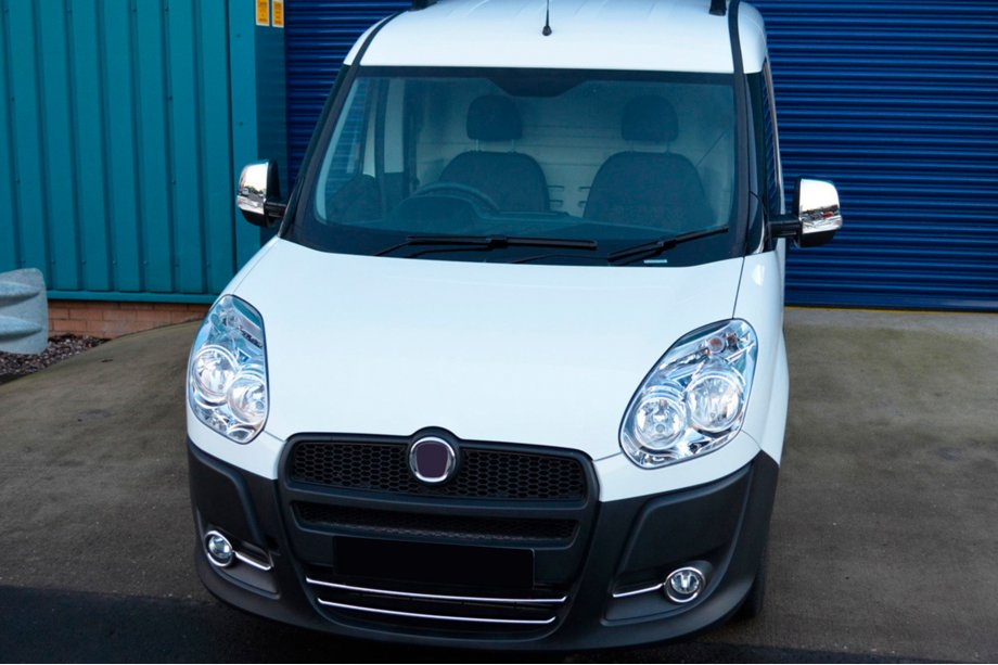 Fiat Doblo II 2010-2022 Spiegelabdeckungen (2 Stk, Edelstahl) OmsaLine - Italienischer Edelstahl Foto 7