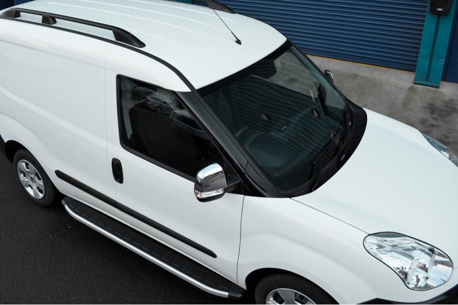 Fiat Doblo II 2010-2022 Spiegelabdeckungen (2 Stk, Edelstahl) OmsaLine - Italienischer Edelstahl Foto 5