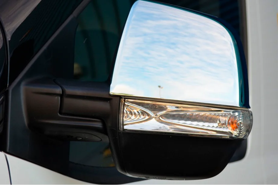 Fiat Doblo II 2010-2022 Spiegelabdeckungen (2 Stk, Edelstahl) OmsaLine - Italienischer Edelstahl Foto 11