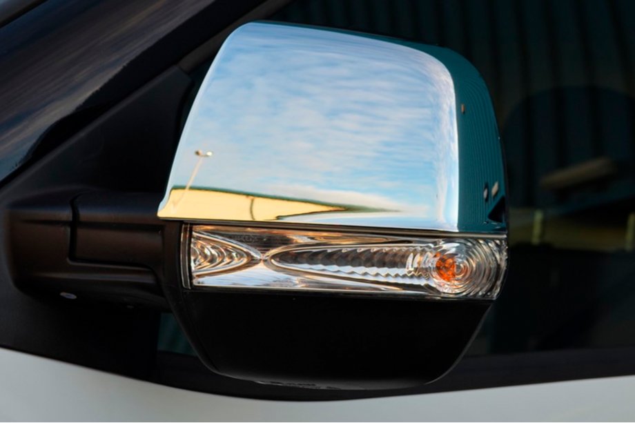 Fiat Doblo II 2010-2022 Spiegelabdeckungen (2 Stk, Edelstahl) OmsaLine - Italienischer Edelstahl Foto 12