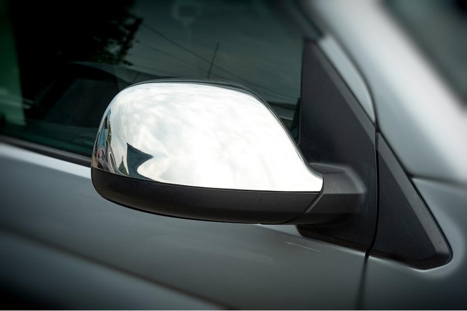 Volkswagen T6 2015-2024 Spiegelabdeckungen (2 Stk, Edelstahl) Carmos - Türkischer Edelstahl Foto 4