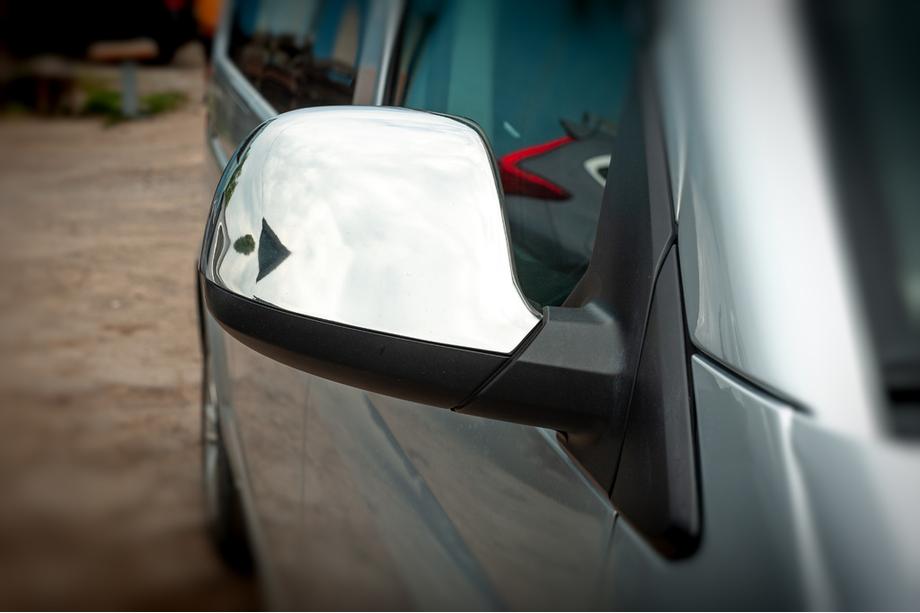 Volkswagen T6 2015-2024 Spiegelabdeckungen (2 Stk, Edelstahl) Carmos - Türkischer Edelstahl Foto 5