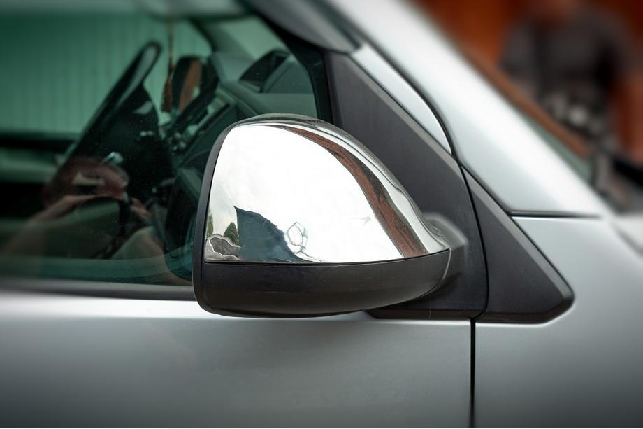 Volkswagen T6 2015-2024 Spiegelabdeckungen (2 Stk, Edelstahl) Carmos - Türkischer Edelstahl Foto 7