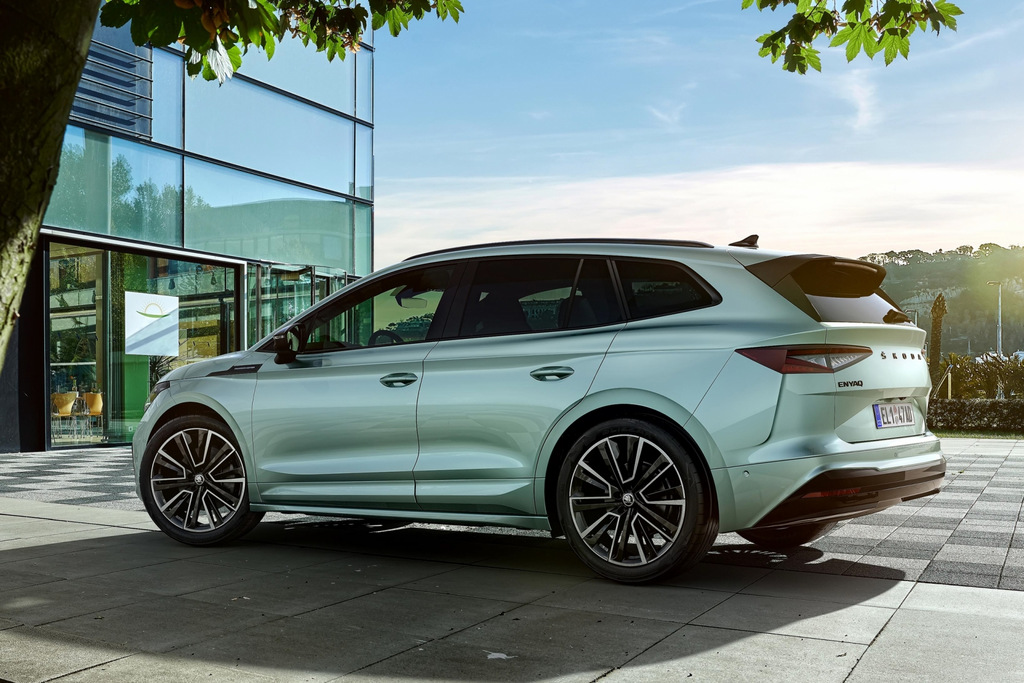 Skoda Enyaq iV elektrische Frequenzweiche im Test