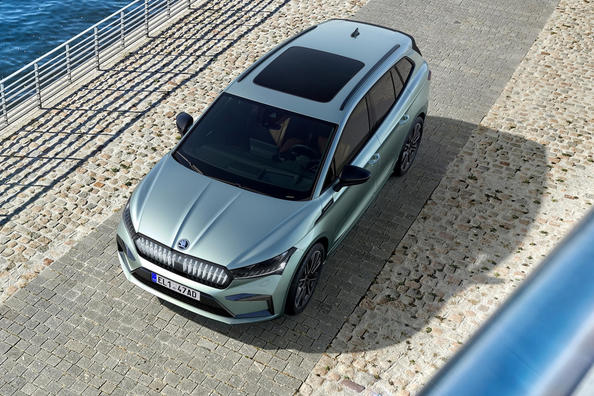 Skoda Enyaq iV elektrische Frequenzweiche im Test Foto 4