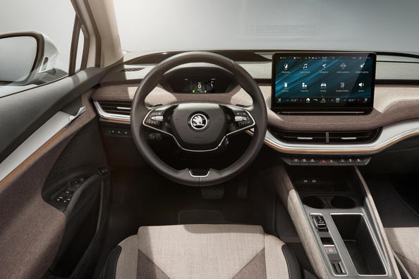 Skoda Enyaq iV elektrische Frequenzweiche im Test Foto 9