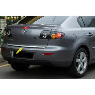 Kofferraumleiste SD Edelstahl Mazda 3 2003-2009 Foto 1