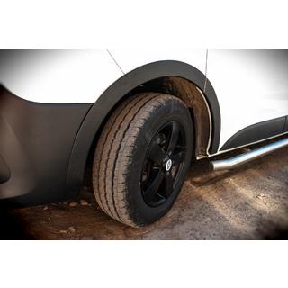 Kotflügelverbreiterungen (6 Stk, schwarz, ABS) Renault Trafic 2015- Foto 1