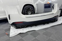 Mercedes GLE W167 2018- Heckdiffusor mit Endrohrblenden GLE63 Black (2018-2026) Foto 3