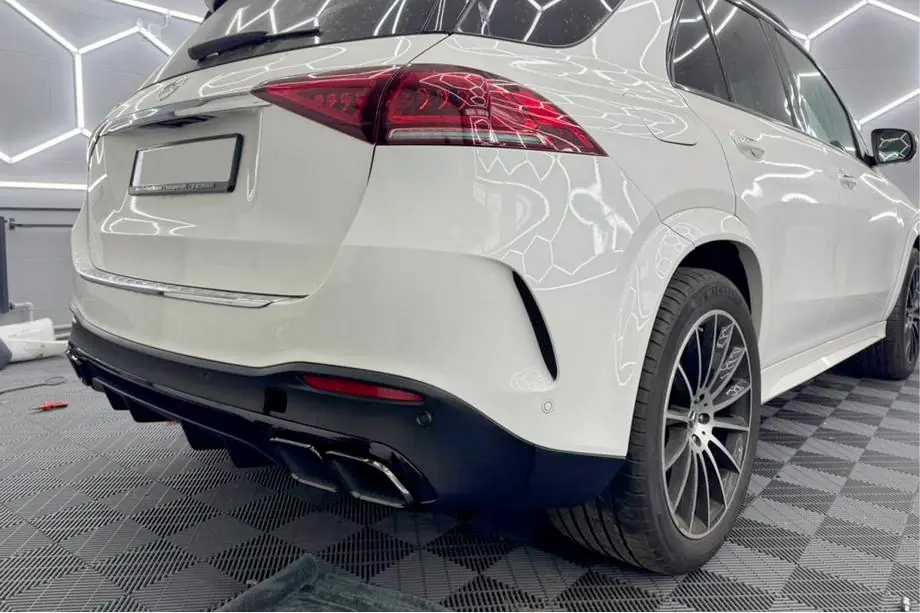 Mercedes GLE W167 2018- Heckdiffusor mit Endrohrblenden GLE63 Black (2018-2026) Image