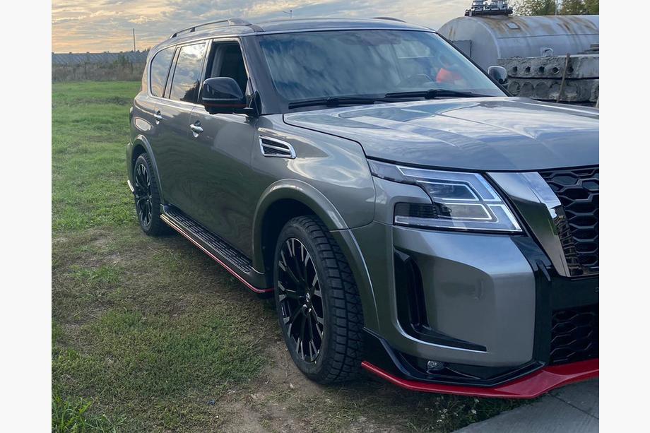 Nissan Armada 2016-2024 Bodykit Komplettset (Nismo 2024) Für Fahrzeuge ab 2021+ Foto 5