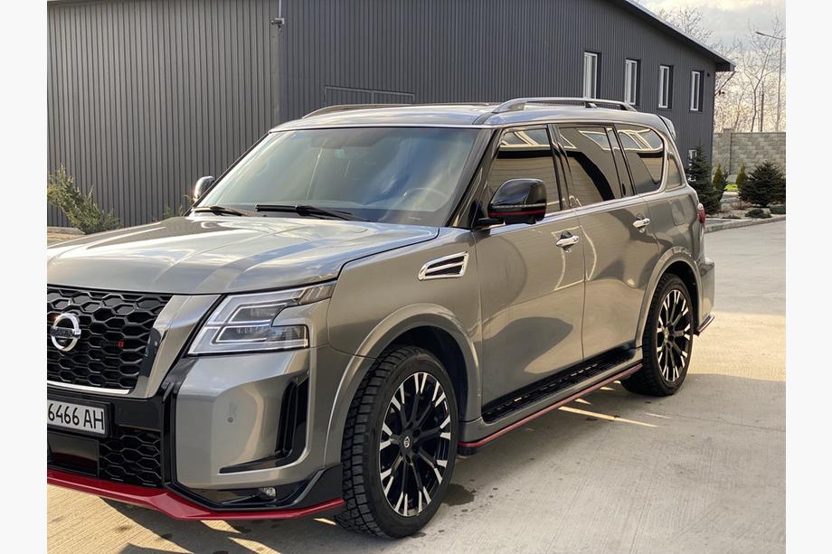 Nissan Armada 2016-2024 Bodykit Komplettset (Nismo 2024) Für Fahrzeuge ab 2021+ Foto 2
