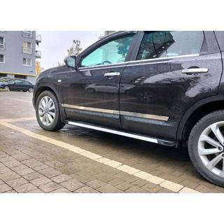 Türleisten Carmos (4 Stk, Edelstahl) Nissan Qashqai 2007-2010 Foto 3