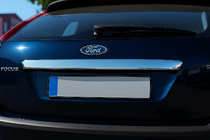 Ford Focus II 2005-2008 Kofferraumklappenleiste (HB, Edelstahl) Carmos - Türkischer Edelstahl Foto 1