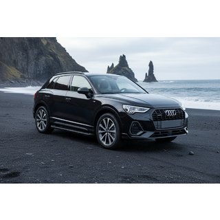 Trittbretter Allmond Black (2 Stk., Aluminium) Audi Q3 2019–2025 Foto 1
