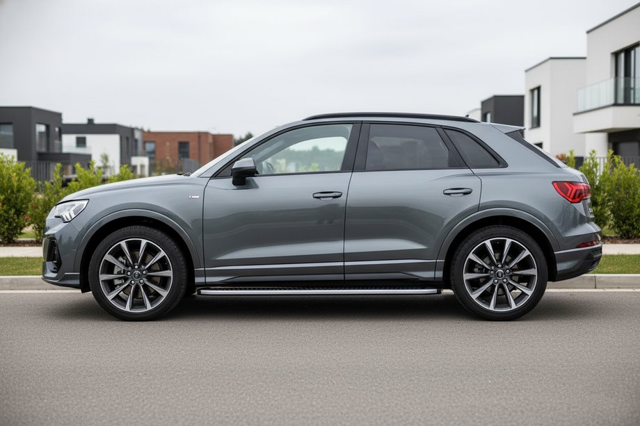 Audi Q3 2019–2025 Seitenschweller Tayga Grey (2 Stk., Aluminium) Image