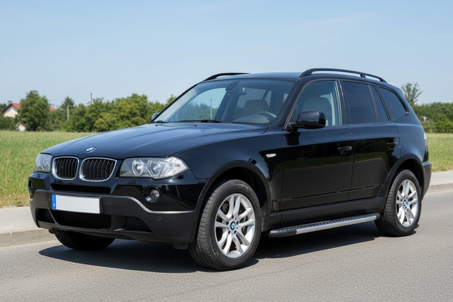 BMW X3 E83 2003-2010 Seitenschweller Bosphore Grey (2 Stk., Aluminium) Image