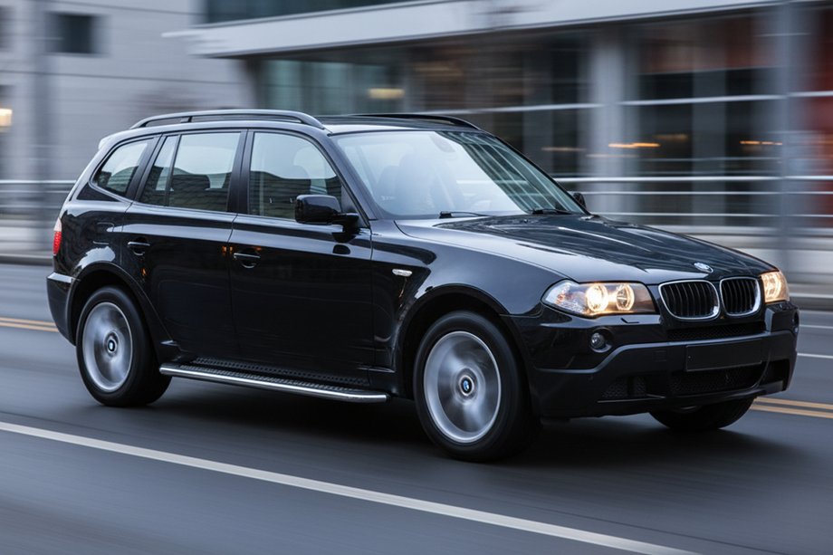 BMW X3 E83 2003-2010 Trittbretter Maydos V2 (2 Stk., Aluminium) Image