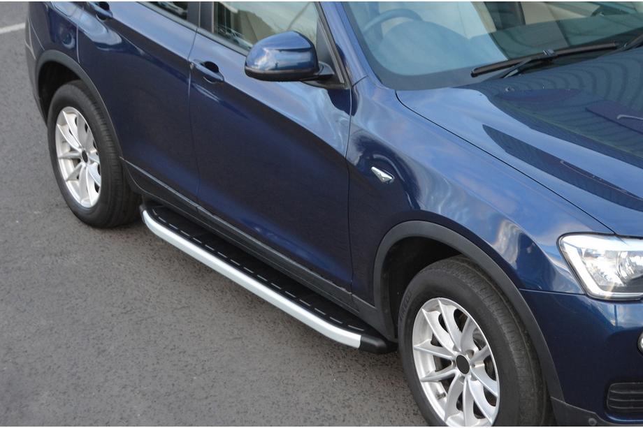 BMW X4 F26 2014-2018 Seitenschweller Fullmond (2 Stk., Aluminium) Image