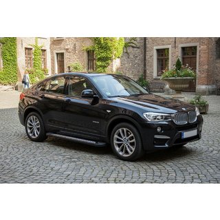 Seitenschweller Vision New Black (2 Stk., Aluminium) BMW X4 F26 2014-2018 Foto 1