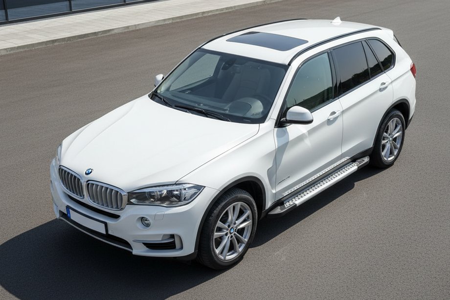BMW X5 F15 2013-2018 Seitenschweller Vision New Grey (2 Stk., Aluminium) Foto 1