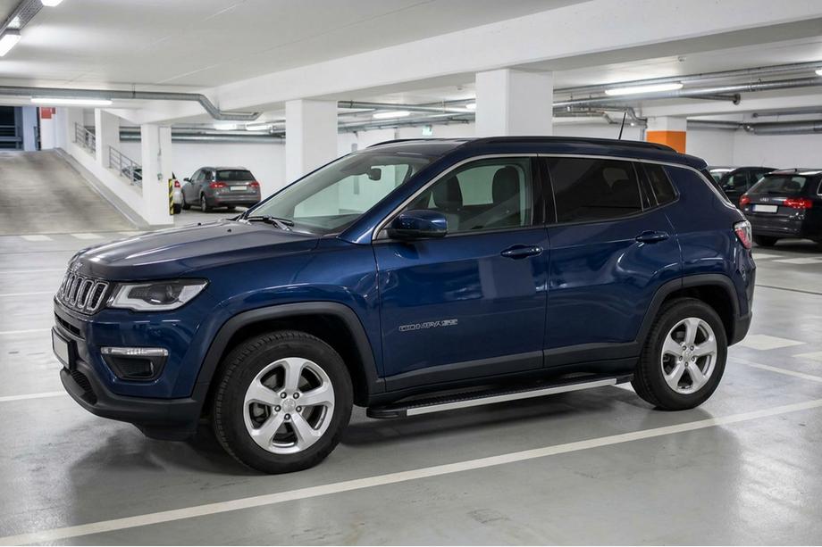 Jeep Compass 2016- Seitenschweller Maya V1 (2 Stk., Aluminium) Image