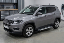 Jeep Compass 2016- Seitenschweller Vision New Grey (2 Stk., Aluminium) Foto 1
