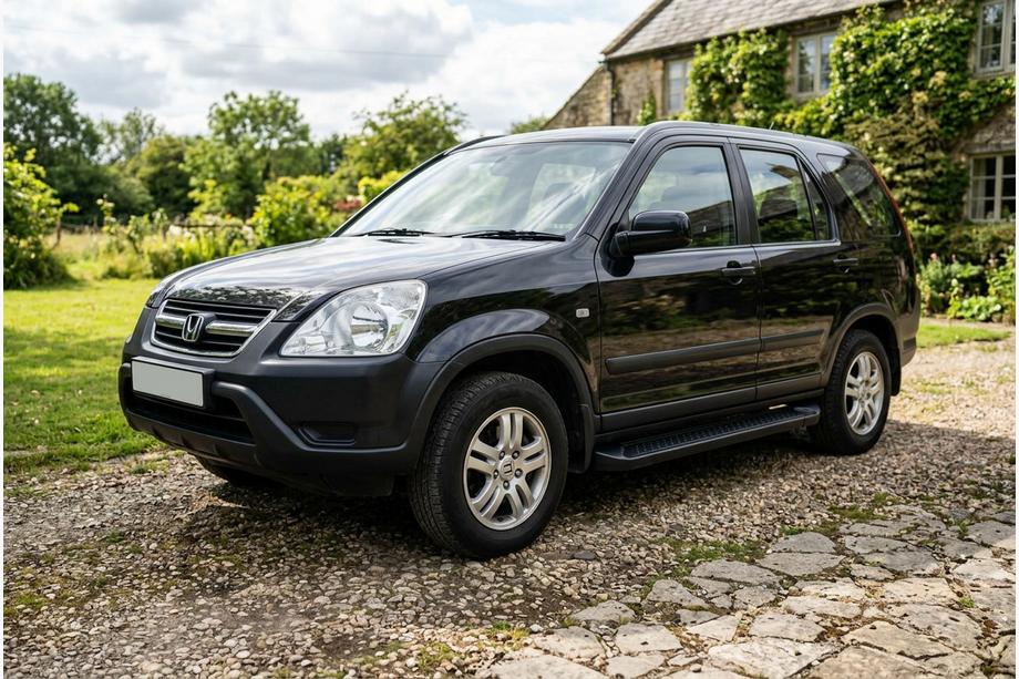 Honda CRV 2001-2006 Trittbretter Allmond Black (2 Stk., Aluminium) Foto 1