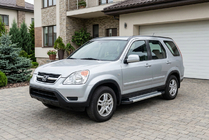 Honda CRV 2001-2006 Seitenschweller Vision New Grey (2 Stk., Aluminium) Foto 1