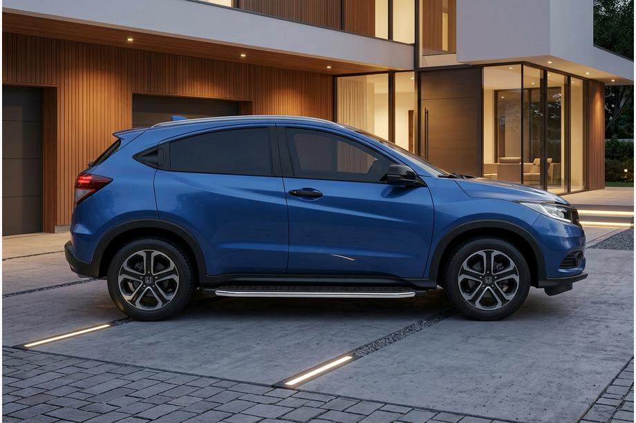 Honda HR-V 2014-2021 Seitenschweller BlackLine (2 Stk., Aluminium) Image