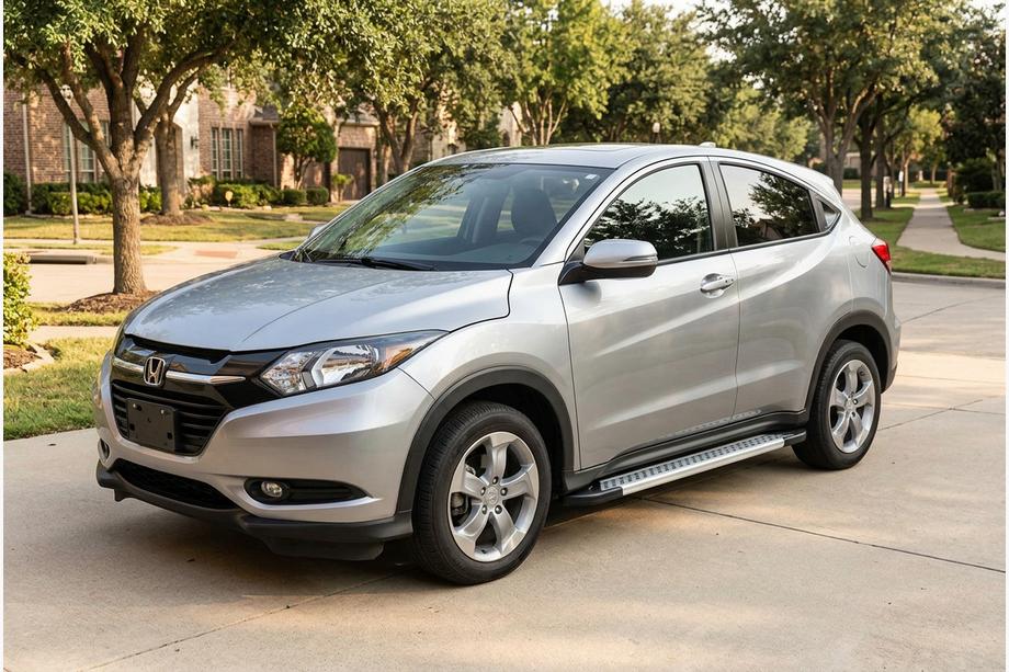 Honda HR-V 2014-2021 Seitenschweller Vision New Grey (2 Stk., Aluminium) Image