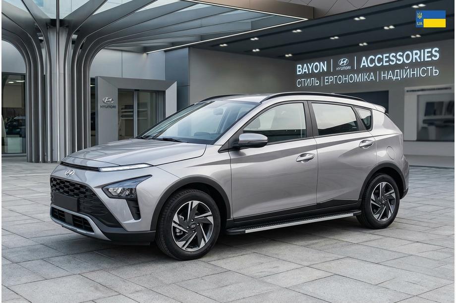 Hyundai Bayon 2021- Seitenschweller Maya V1 (2 Stk., Aluminium) Image