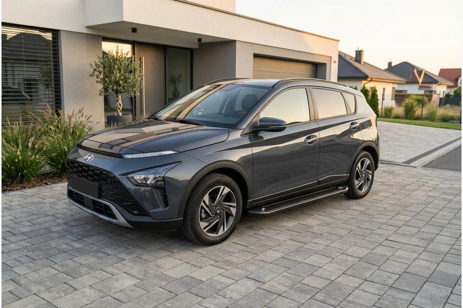 Hyundai Bayon 2021- Trittbretter Allmond Black (2 Stk., Aluminium) Foto 1