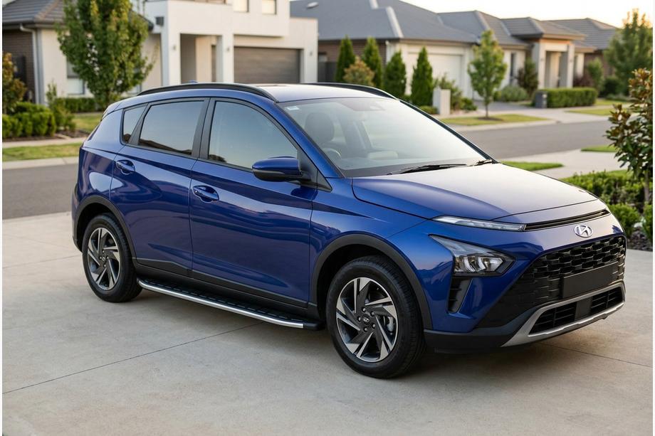 Hyundai Bayon 2021- Seitenschweller Fullmond (2 Stk., Aluminium) Image