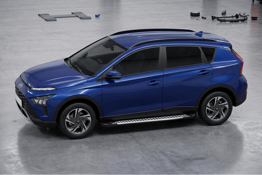 Hyundai Bayon 2021- Seitenschweller Line (2 Stk., Aluminium) Image