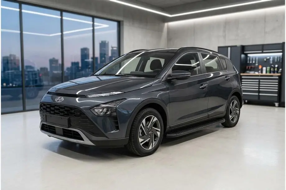 Hyundai Bayon 2021- Seitenschweller Tayga Black (2 Stk., Aluminium) Foto 1