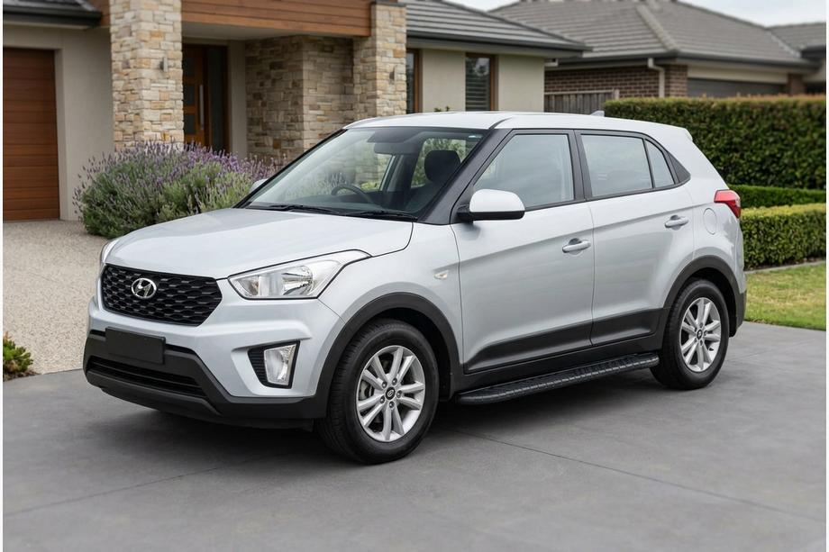 Hyundai Creta 2014-2020 Seitenschweller Bosphore Black (2 Stk., Aluminium) Foto 1