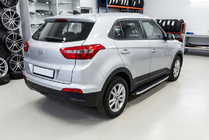 Hyundai Creta 2014-2020 Seitenschweller Fullmond (2 Stk., Aluminium) Foto 2