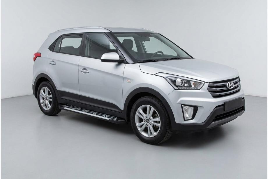 Hyundai Creta 2014-2020 Seitenschweller Sunrise (2 Stk., Aluminium) Foto 1