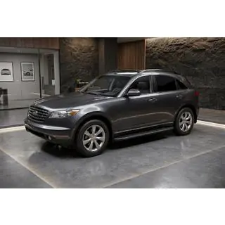 Seitenschweller Bosphore Black (2 Stk., Aluminium) Infiniti FX 2003-2008 Foto 1