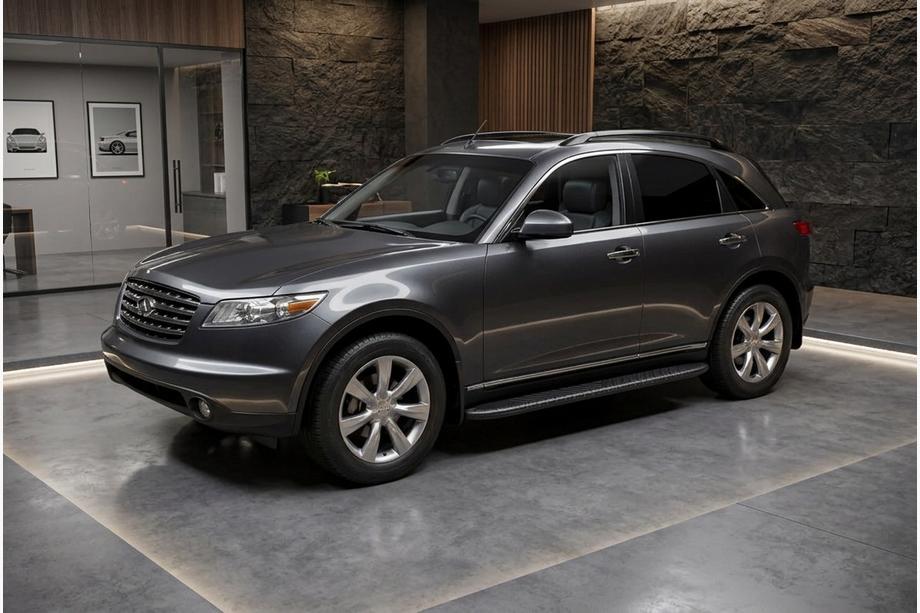 Infiniti FX 2003-2008 Seitenschweller Bosphore Black (2 Stk., Aluminium) Image