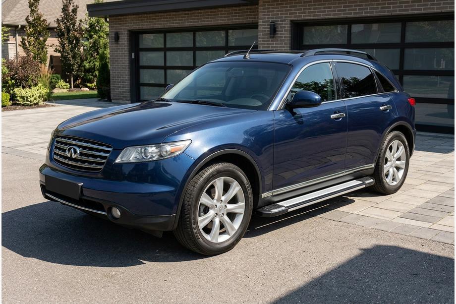 Infiniti FX 2003-2008 Trittbretter Rainbow (2 Stk., Aluminium) Image