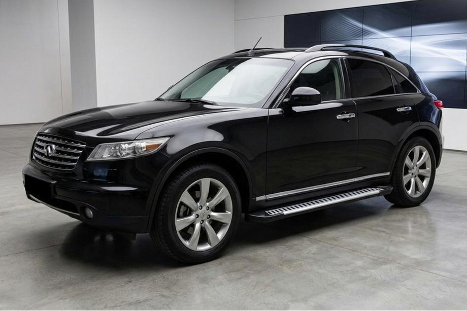 Infiniti FX 2003-2008 Seitenschweller Line (2 Stk., Aluminium) Image